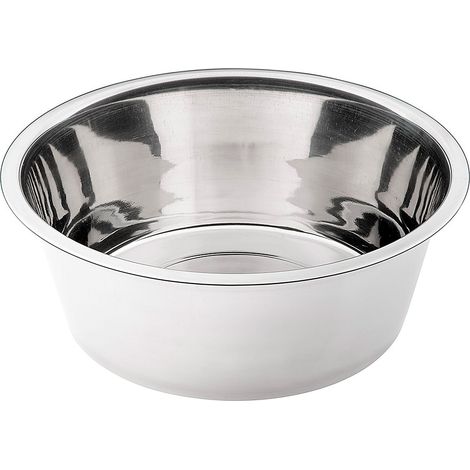 Ferplast ORION Ciotola in acciaio inox. 6 misure. Variante KC 60 - Misure: Ø 28.2 x h 10.9 cm - 4.5 L -