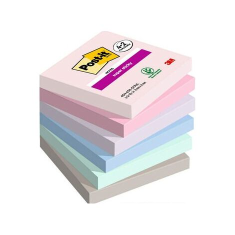 Post-It 7100259203 nota autoadhesiva Plaza Gris 90 hojas Autoadhesivo (1/2)