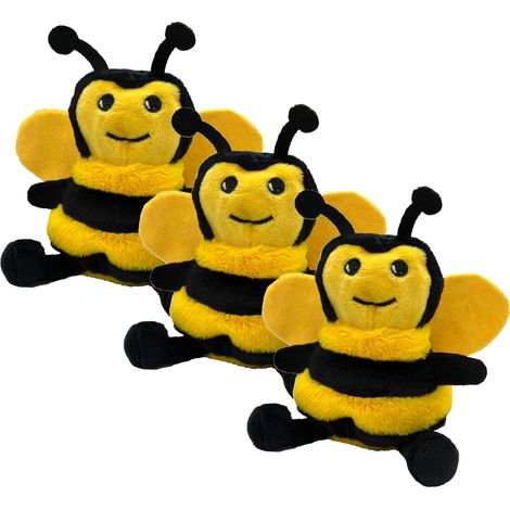 Aumüller Katzenspielkissen mit Katzenminze, Hummel Maggie, 3er Set - Spielkissen für Katzen (1/5)