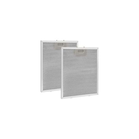2 pièces Filtre à Graisse Métallique pour Hotte Aspirante 320x260mm,Filtre en Maille Accessoire Hotte Aspirante pour Hottes de Cuisine
