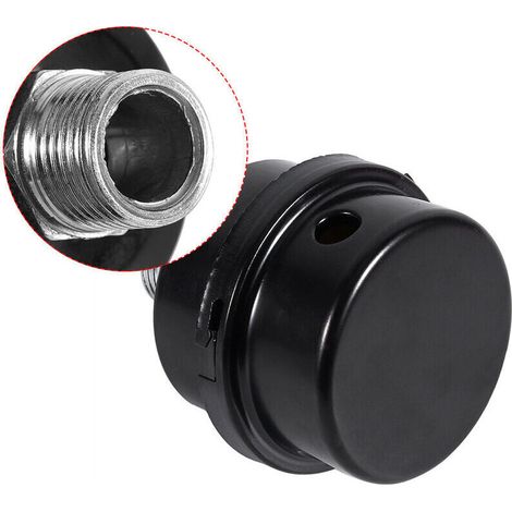 Filtre silencieux à air comprimé, filtre à air en métal Filtre d'aspiration silencieux silencieux 20 mm (1/2 PT 20 mm),Filtre Silencieux pour Compresseur d'Air (1/2" Filetage 20mm) (1/3)