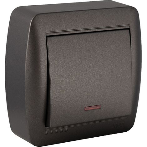 Leuchtschalter/Schalter 10AX 250V Surface Series Mural