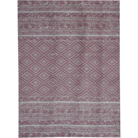 Tappeto Sunny 100 in poliestere rosa vintage (1/4)