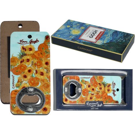 Abrebotellas Carmani - VAN gogh/Girasoles (1/4)