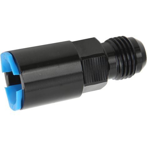 Adaptateur EFI AN mâle à connexion rapide, connecteur en alliage 6061-T6 anodisé noir AN6-5/16 pouce (1/5)