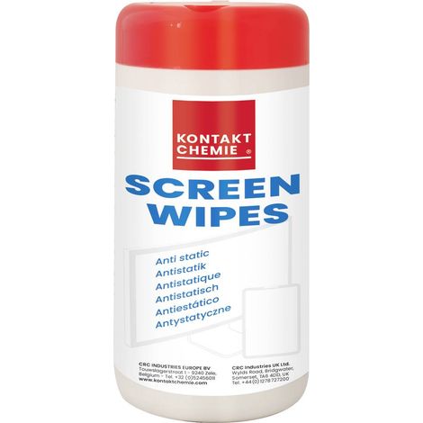 Kontakt Chemie Panno pulizia schermo SCREEN WIPES 31980-AA 100 pz.