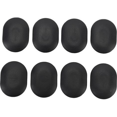 8 PCS Rack RACKET GROMMET GROMET, compatibilité Assurée, Pleine de Valeur, Bouchon de Protection de Joint de Sceau de Rack de Toit Rukse, Matériau Efficace, Matériaux de Longue Durée, pour le, pour (1/5)