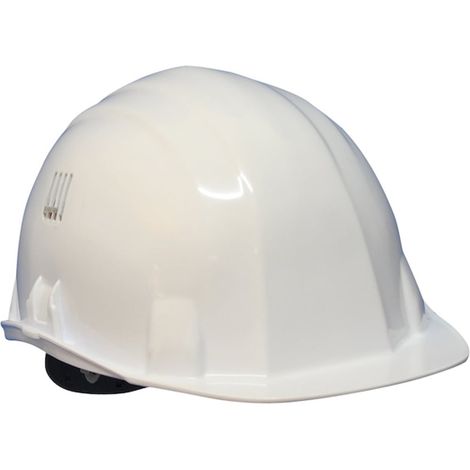 Casque de protection BRENNUS ventilé - blanc - AUBOUEIX