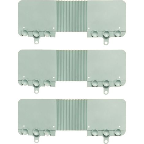 Sink Water Splash Guard with Suction Cups Premium Sink Splash Guard Behind Faucet Sink Accessories -Light Blue (1/5)