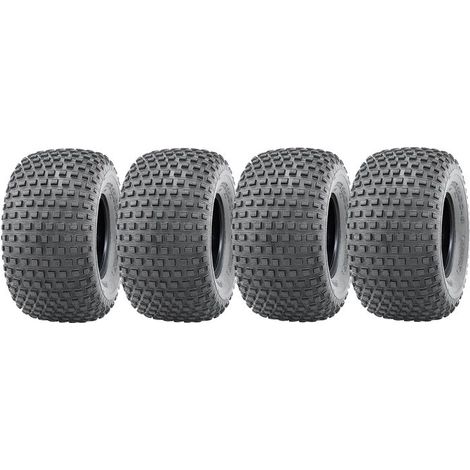 22x11.00-8 Knobby Reifen VTT, Quad Anhänger 22 11 8 Reifen 4-lagig gerade schwer, Set von 4
