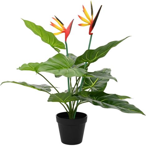 Artificial Strelitzia Plant Green 65 x 13 x 55 cm vidaXL (1/5)
