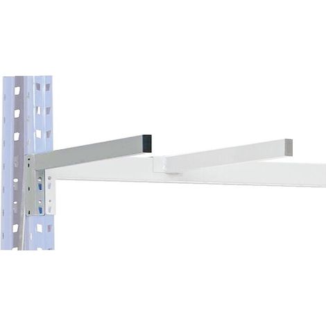 EPSIVOL : séparateur tube extrémité droite profondeur 500 mm gris perle - Manorga