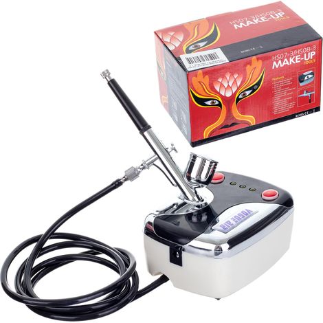 Mini-Kompressor-Airbrush-Kompressordüse 0,3 mm Schlauchset 3 Modi (1/5)