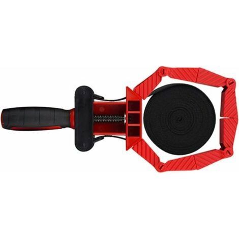 Pince de Sangle de Bande de Travail du Bois Pinces à cliquets réglables avec l'usure 4M Sangles Pince de Bande d'angle Outil de d'étau à Onglet pour Le Travail du Bois (1/5)