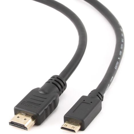 1.8m HDMI A/mini-C cable HDMI 1,8 m HDMI tipo A (Estándar) HDMI Type C (Mini) Negro