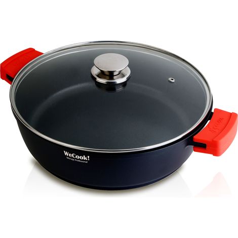 wecook cazuela baja 36 cm+tapa ecostone alum.fundido 5 mm 10136 (1/5)