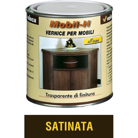Vernice All'Acqua Mobil-H Satinata VELECA 750 ml (1/3)