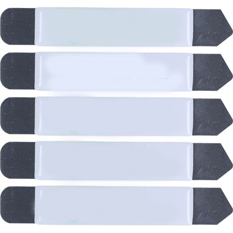 Lot de 5 pieds-de-biche en acier inoxydable, lames plates de poche pour démontage d'instruments BST‑001 (1/5)