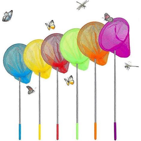 Filet à papillons - Filet à insectes pour bassin avec poignée rétractable (1/5)