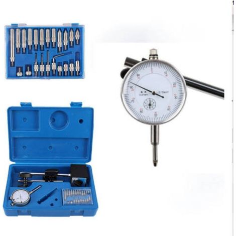 Support magnétique pour comparateur à cadran 50 kg, réglage fin norme DIN 878, plage 0 à 10 mm, base stable (1/5)