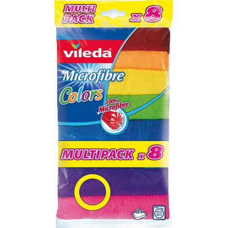 Bayetas Vileda Microfibras Colores surtidos (30 x 30 cm)