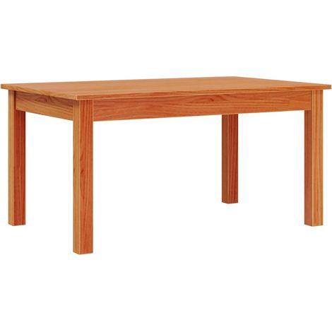 Maison Exclusive - Couchtisch Wachsbraun 80x50x40 cm Massivholz K