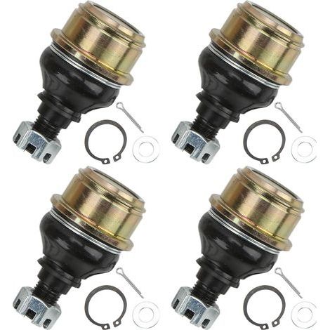 Rotule 4 Pièces Kit de Joint à Rotule Supérieur Inférieur 51375-HP5-601 Remplacement D'accessoires pour Rancher 350 400 420 (1/5)