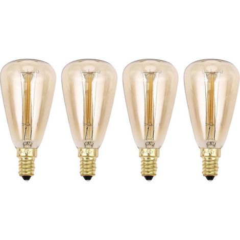 Vintage Edison E14 220V ST48 Glühlampen, 25W, 40W, 60W Glühfaden, Retro-Stil, für Pendelleuchten (1/5)