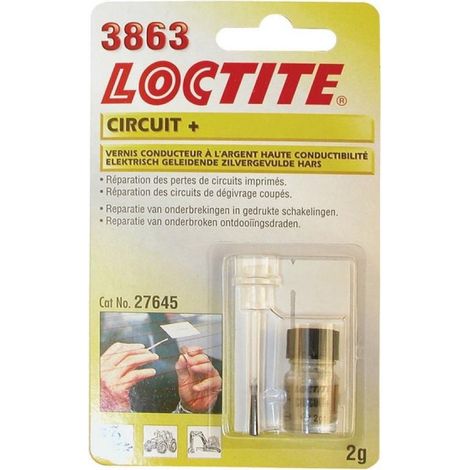 Klebstoff loctite elektrisch leitfähig silber 2g Flasche