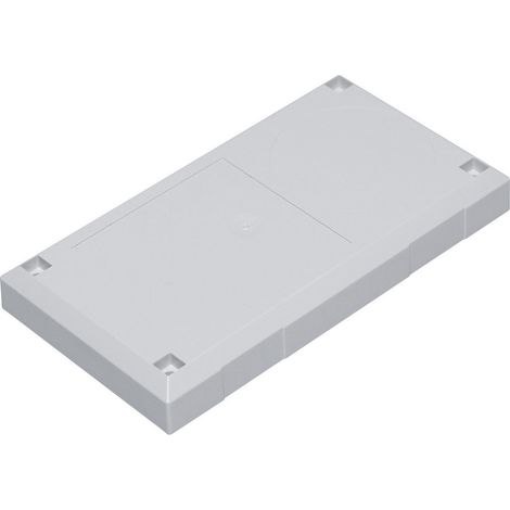 TRU COMPONENTS ESU 1200 Stecker-Gehäuse 125 x 67 x 50  Polycarbonat, ABS Lichtgrau 1 St.
