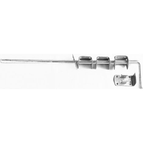 1260H Heavy Garage Door Bolt Hsg 457mm / 18" - Box of 2