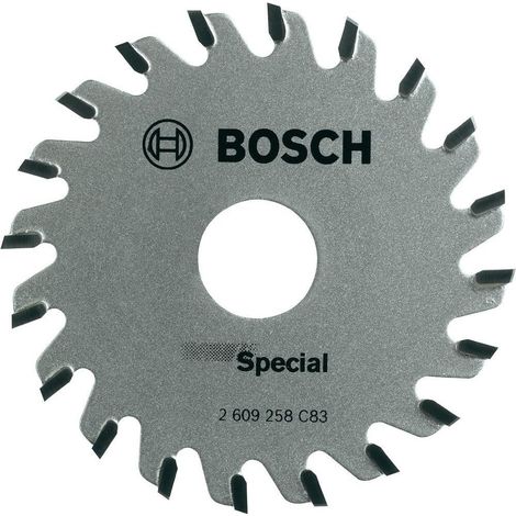 Hoja de sierra Circular Special (para Madera, Ø 65 x 1.6/1 x 15 mm, 20 Dientes, FT BOSCH 2609256C83