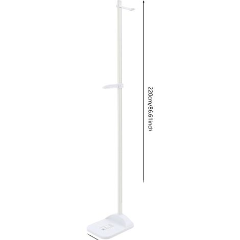 Höhenmessgerät, freistehendes Design, präziser Messbereich, WEISS (1/2)