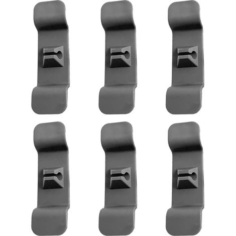 Organisateur de cordons pour appareils de cuisine - 6Ensemble gris, ustensiles de cuisine pratiques (1/5)