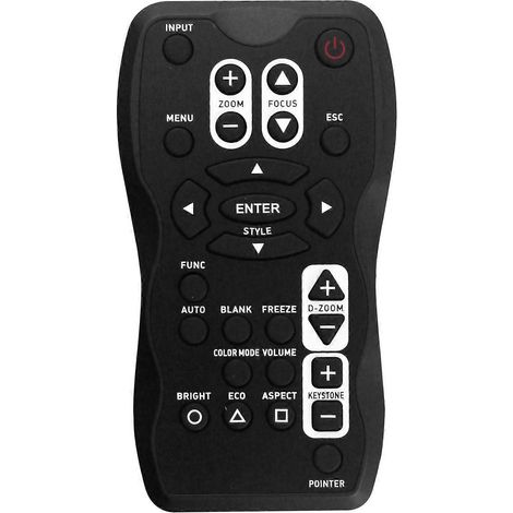 Télécommande de remplacement YT-100 pour projecteurs XJ-A130, XJ-A135, XJ-A140, XJ-A145, XJ-A150, XJ-A155, X (1/5)