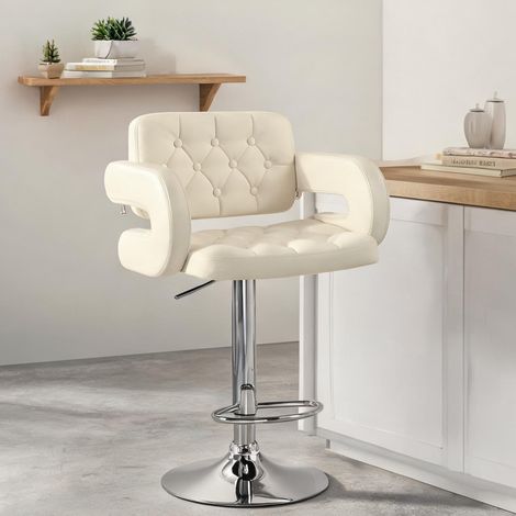 Tabouret de bar réglable de 63,5 à 83,5 cm 61 x 50 x 113 cm (1/5)