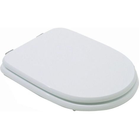 Copriwater Terza età compatibile in poliestere bianco