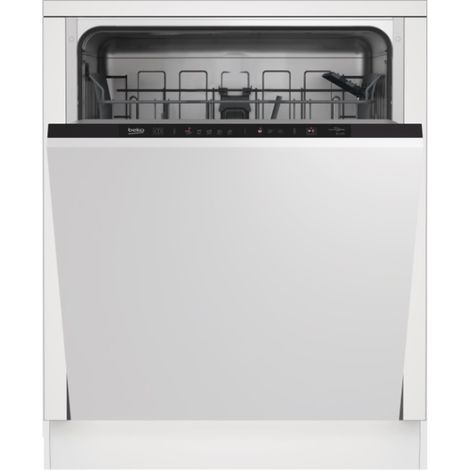 Beko – Lave-vaisselle tout intégrable 60 cm – 13 couverts – 48 dB(A) – 5 programmes – Fonction demi-charge – Cuve inox