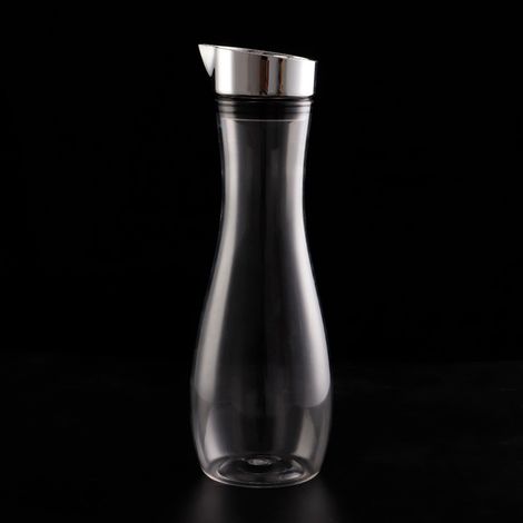 1,2-Liter-Saftflasche aus transparentem Acryl, inklusive Deckel (1/5)