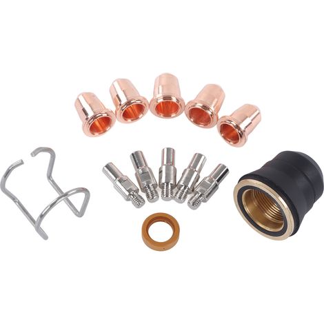 Kit d'accessoires pour chalumeau de découpe 13 pièces, consommables confortables en cuivre rouge pour Trafimet S45