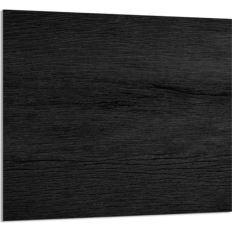Panneau de verre pour cuisine 65x60 Noir (1/5)