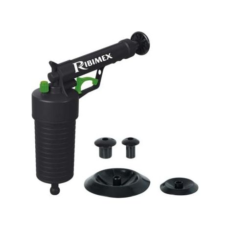 Ribitech - Déboucheur à pression livré avec 6 accessoires - PRFDP (1/7)