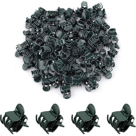 Pinces à Orchidées,Pinces à Orchidées,100 Pcs Pince Pour Plantes,Pince à Plante,Pince Plante,Clip Pour Orchidée,Clip D'orchidée Plastique,Pinces à Orchidées Petites Clips,Plant Clip,Tuteur Orchidee (1/5)