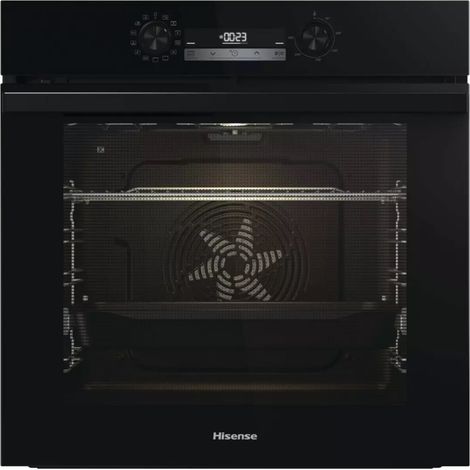 Forno multifunzione da incasso 77L 56,4cm A+ con pulizia pirolitica, nero - O64213EPBG - Hisense