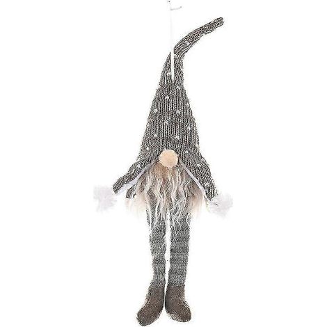 Poupée de Noël LED Lutin sans Visage Décorations Sapin Ornement Cadeau Festif Lumineux Elfique (1/5)