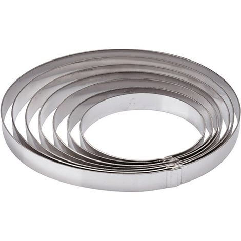 FASCIA INOX CERCHIO 120X20 X1202