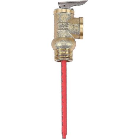 Soupape de sécurité WYA-20 99 °C 102 PSI 210 °F WYA-20 0,7 MPa à raccord BSP 3/4 pouce, pour température et pression. (1/5)