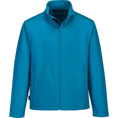 Softshell Print & Promo cortaviento y antiagua (2 capas) PORTWEST TK20 XL Aguamarina