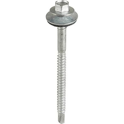 Timco 5.5/6.3 x 82mm Composite Panel Screws For Light Section Steel Box Of 100
