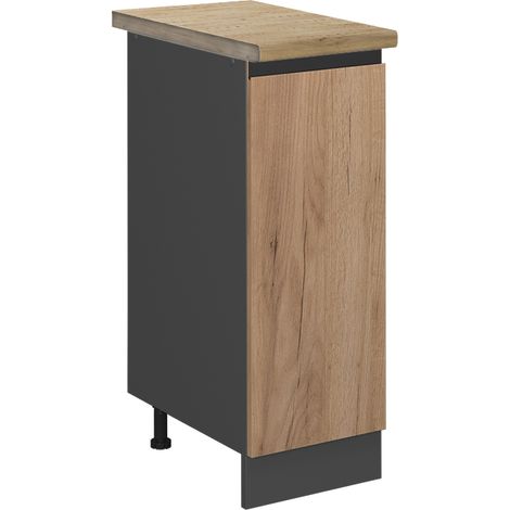 Armario de farmacia R-Line, Roble dorado, 30 cm , ET Roble, Vicco